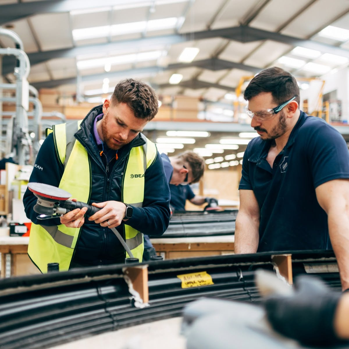 Dust & Fume Extraction — Ducting install
